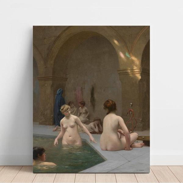 Reproduction of the painting Bathers - Jean-Léon Gérôme