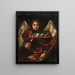L'Archange Michel - Baldassare Franceschini — framed artwork on a wall