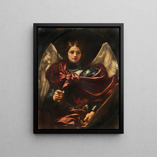 L'Archange Michel - Baldassare Franceschini — framed artwork on a wall