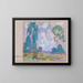 Nocturne - Balder Tomasberg — framed artwork on a wall