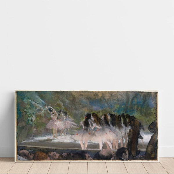 Ballet at the Paris Opera - Edgar Degas — wall display of the artwork