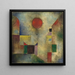Red Balloon - Paul Klee — framed artwork on a wall