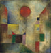 Red Balloon - Paul Klee — artwork view