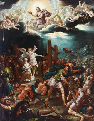 The Martyrdom of Saint Catherine of Alexandria - Baltasar de Echave Ibía — artwork view