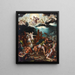 The Martyrdom of Saint Catherine of Alexandria - Baltasar de Echave Ibía — framed artwork on a wall