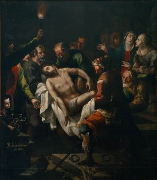 L'Enterrement du Christ - Baltasar de Echave y Rioja — artwork view