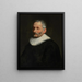 Portrait of Balthasar I Moretus - Balthasar Beschey — framed artwork on a wall