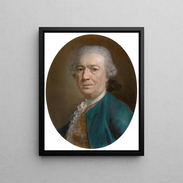The Painter Martinus Josephus Geeraerts - Balthasar Beschey — framed artwork on a wall
