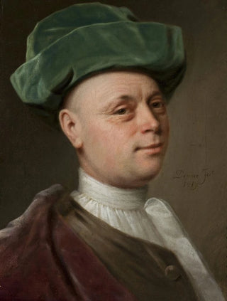 Portrait of a Man - Balthasar Denner — artwork view