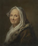 Portrait of an Old Lady - Balthasar Denner — artwork view