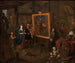 Atelier of a Painter - Balthasar van den Bossche — artwork view