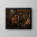 Atelier d'un sculpteur - Balthasar van den Bossche — framed artwork on a wall