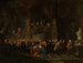 La réception de Jan Karel de Cordes dans la salle de la guilde - Balthasar van den Bossche — artwork view