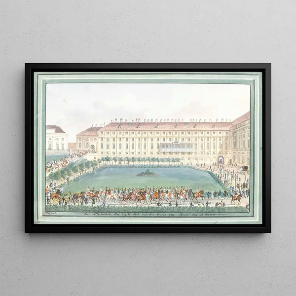 Vienna Hofburg Painting - Balthasar Wigand — framed artwork on a wall