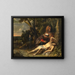 The Good Samaritan - Balthasar van Cortbemde — framed artwork on a wall