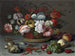 Flower Basket Painting - Balthasar van der Ast — artwork view