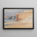 Sketchbook Painting - Barbara Bodichon — framed artwork on a wall
