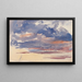 Study of a Cloudy Sky - Barbara Bodichon — framed artwork on a wall