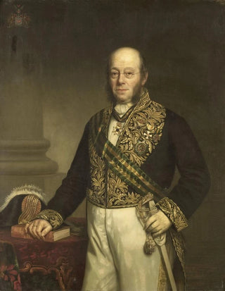 Ludolph Anne Jan Wilt Baron Sloet van de Beele 1806-90 Governor General 1861-66 - Barend Leonardus Hendriks — artwork view