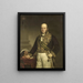 Ludolph Anne Jan Wilt Baron Sloet van de Beele 1806-90 Governor General 1861-66 - Barend Leonardus Hendriks — framed artwork on a wall