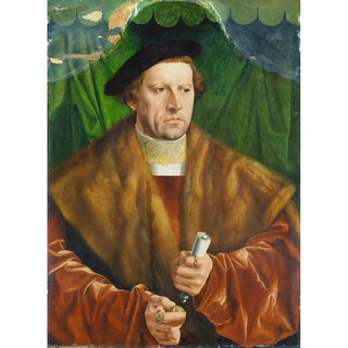 Portrait painting of Peter Heyman - Barthel Bruyn the Elder — artwork view