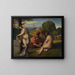 The Pastoral Concert - Barthélemy Menn — framed artwork on a wall