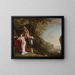 Nymph bathing - Bartholomeus Breenbergh — framed artwork on a wall