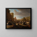 Saints Paul and Barnabas at Lystra - Bartholomeus Breenbergh — framed artwork on a wall