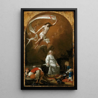Reproduction of the painting The Resurrection - Bartholomeus Breenbergh
