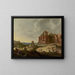 The stoning of Saint Stephen - Bartholomeus Breenbergh — framed artwork on a wall