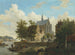 Ferry crossing in Haarlem - Bartholomeus Johannes van Hove — artwork view