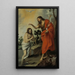 Reproduction of the painting The Baptism of Christ - Bartolomé Esteban Murillo