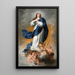 L'Immaculée Conception - Bartolomé Esteban Murillo — framed artwork on a wall