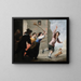 The Prodigal Son Cast Out - Bartolomé Esteban Murillo — framed artwork on a wall