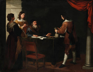 The Prodigal Son Receiving His Share - Bartolomé Esteban Murillo — artwork view