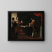 The Prodigal Son Receiving His Share - Bartolomé Esteban Murillo — framed artwork on a wall
