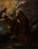 La vision de saint François de Paule - Bartolomé Esteban Murillo — artwork view