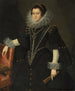 Portrait of a lady - Bartolomé González y Serrano — artwork view