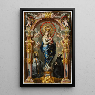 Reproduction of the painting Notre-Dame du Bon Conseil - Bartolomé Pérez