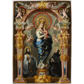 Reproduction of the painting Notre-Dame du Bon Conseil - Bartolomé Pérez