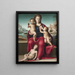 the charity work Caritas - Bartolomeo di Zanobi di Benedetto Ghetti — framed artwork on a wall