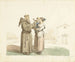 Young woman with child in front of a monk - Bartolomeo Pinelli — artwork view