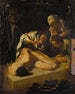 Saint Irene caring for Saint Sebastian - Bartolomeo Schedoni — artwork view