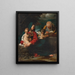 The Rest During the Flight into Egypt - Bartolomeo Schedoni — framed artwork on a wall