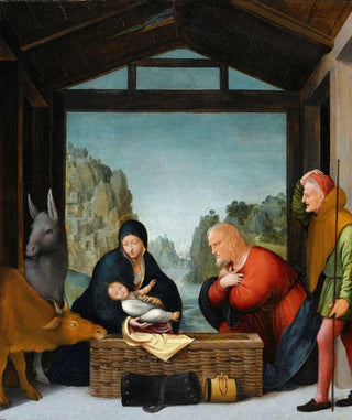 L'Adoration des bergers - Bartolommeo Suardi — artwork view