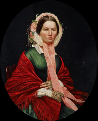 Portrait of Ellen Houser Hays - Barton Stone Hays — artwork view