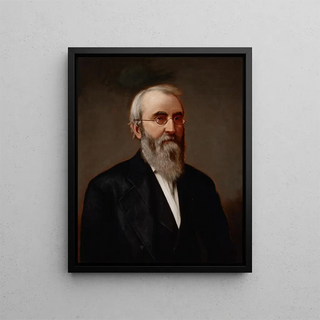 Portrait of William Sewell - Barton Stone Hays — framed artwork on a wall