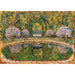 Reproduction of the painting of Bassin de Trianon. Versailles - Henri Le Sidaner