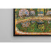 Reproduction of the painting of Bassin de Trianon. Versailles - Henri Le Sidaner