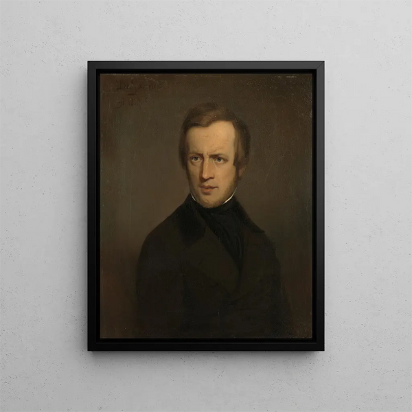 Johannes Wernardus Bilders - Bastiaan de Poorter — framed artwork on a wall